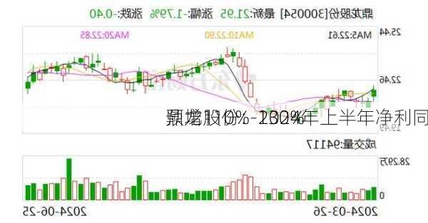 鼎龙股份：2024年上半年净利同
预增110%-130%