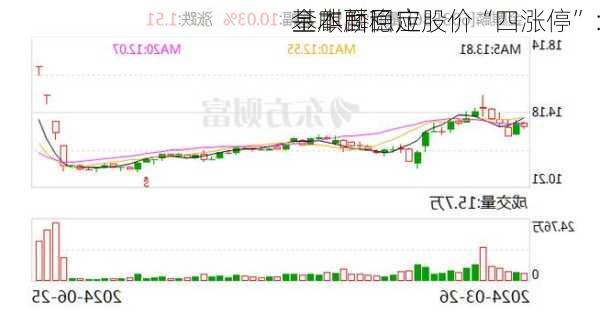 金麒麟回应股价“四涨停”：
基本面稳定