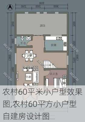 农村60平米小户型效果图,农村60平方小户型自建房设计图