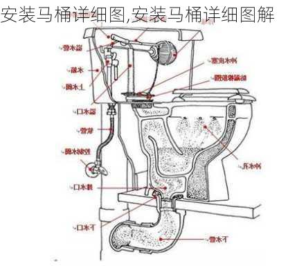 安装马桶详细图,安装马桶详细图解