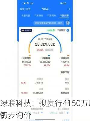 绿联科技：拟发行4150万股，7月9
初步询价