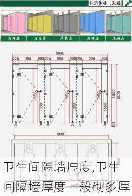 卫生间隔墙厚度,卫生间隔墙厚度一般砌多厚