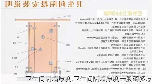 卫生间隔墙厚度,卫生间隔墙厚度一般砌多厚