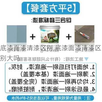 底漆面漆清漆区别,底漆面漆清漆区别大吗