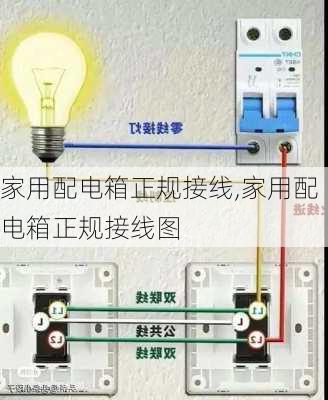 家用配电箱正规接线,家用配电箱正规接线图