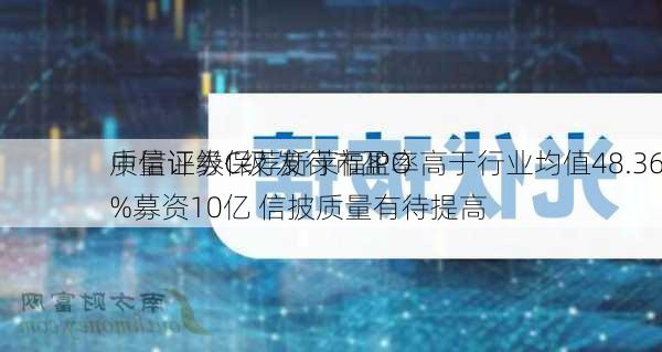 中信证券保荐新莱福IPO
质量评级C级 发行市盈率高于行业均值48.36%募资10亿 信披质量有待提高