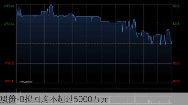 科笛-B拟回购不超过5000万元
股份