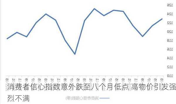 
消费者信心指数意外跌至八个月低点 高物价引发强烈不满