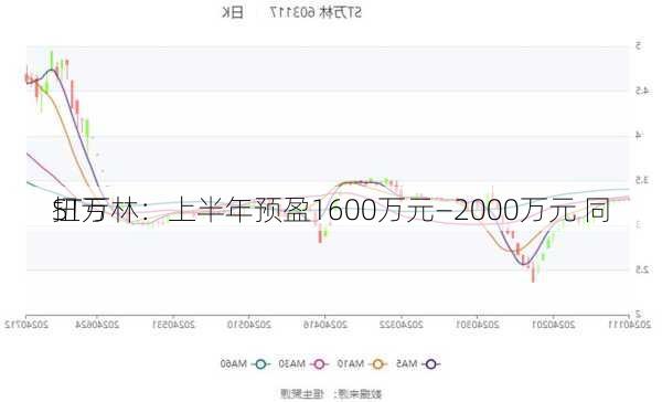 ST万林：上半年预盈1600万元―2000万元 同
扭亏