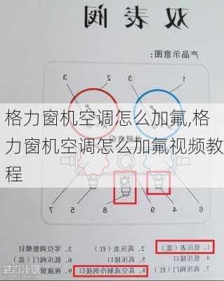 格力窗机空调怎么加氟,格力窗机空调怎么加氟视频教程