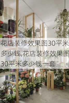 花店装修效果图30平米多少钱,花店装修效果图30平米多少钱一套