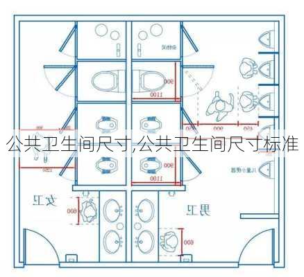 公共卫生间尺寸,公共卫生间尺寸标准