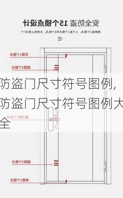 防盗门尺寸符号图例,防盗门尺寸符号图例大全