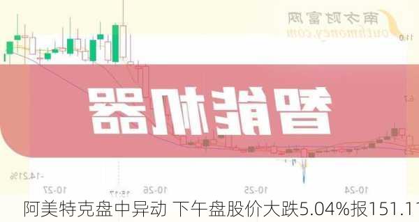 阿美特克盘中异动 下午盘股价大跌5.04%报151.11
