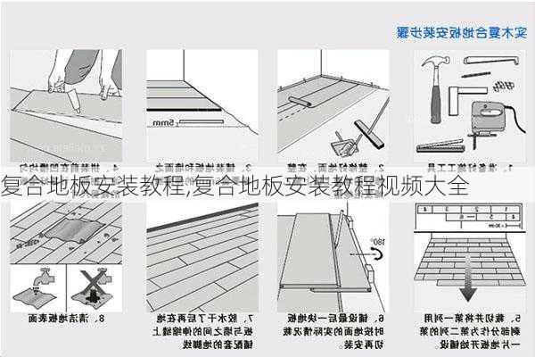 复合地板安装教程,复合地板安装教程视频大全