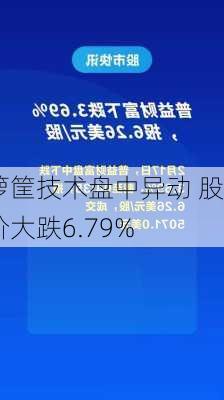 箩筐技术盘中异动 股价大跌6.79%