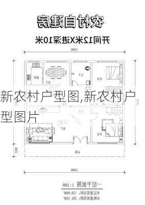 新农村户型图,新农村户型图片