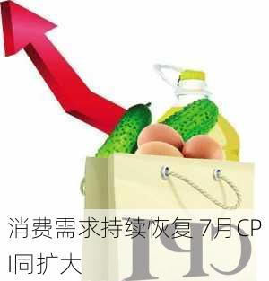 消费需求持续恢复 7月CPI同扩大