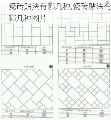 瓷砖贴法有哪几种,瓷砖贴法有哪几种图片