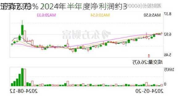 迪森股份：2024年半年度净利润约3
5万元 同
下降7.73%