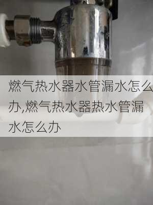 燃气热水器水管漏水怎么办,燃气热水器热水管漏水怎么办