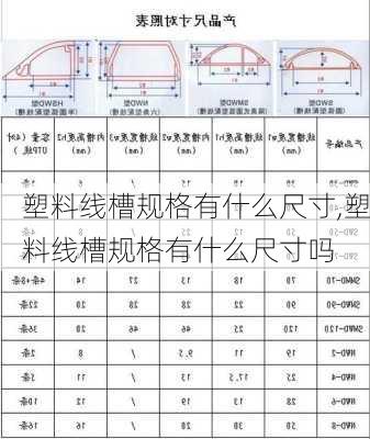 塑料线槽规格有什么尺寸,塑料线槽规格有什么尺寸吗