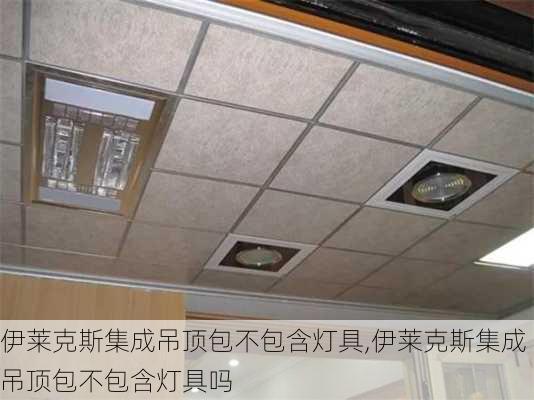 伊莱克斯集成吊顶包不包含灯具,伊莱克斯集成吊顶包不包含灯具吗