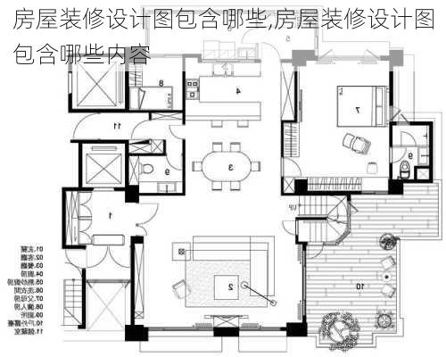 房屋装修设计图包含哪些,房屋装修设计图包含哪些内容