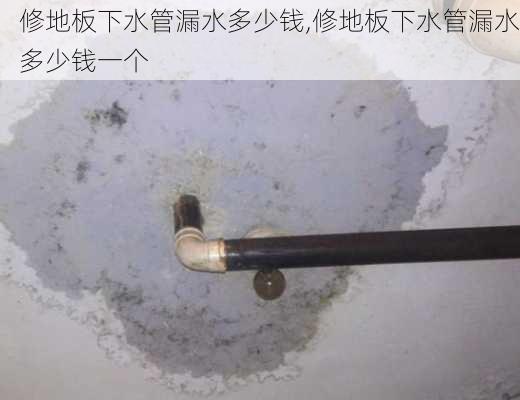 修地板下水管漏水多少钱,修地板下水管漏水多少钱一个