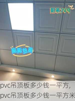 pvc吊顶板多少钱一平方,pvc吊顶板多少钱一平方米