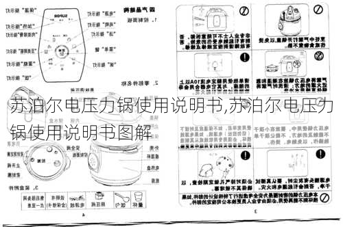 苏泊尔电压力锅使用说明书,苏泊尔电压力锅使用说明书图解