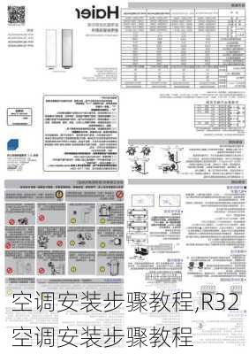 空调安装步骤教程,R32空调安装步骤教程