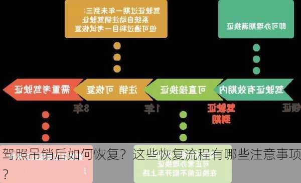 驾照吊销后如何恢复？这些恢复流程有哪些注意事项？