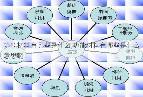 功能材料有哪些是什么,功能材料有哪些是什么意思啊