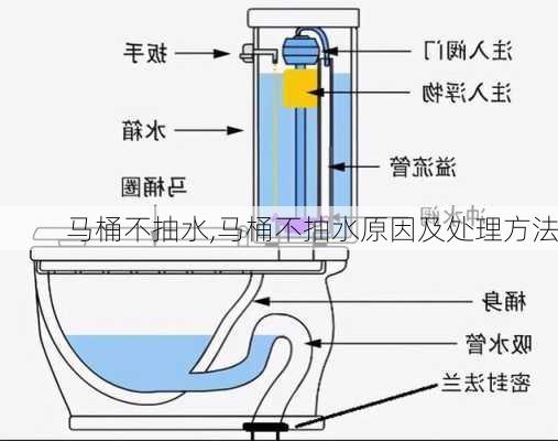 马桶不抽水,马桶不抽水原因及处理方法