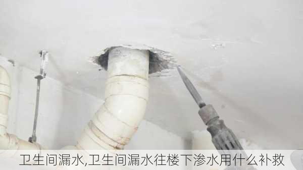 卫生间漏水,卫生间漏水往楼下渗水用什么补救