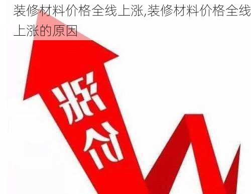 装修材料价格全线上涨,装修材料价格全线上涨的原因