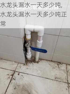 水龙头漏水一天多少吨,水龙头漏水一天多少吨正常