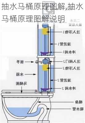 抽水马桶原理图解,抽水马桶原理图解说明