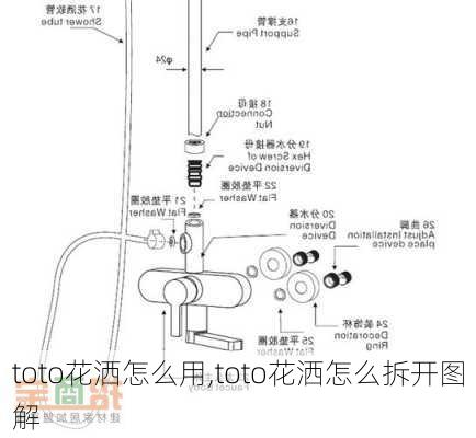 toto花洒怎么用,toto花洒怎么拆开图解