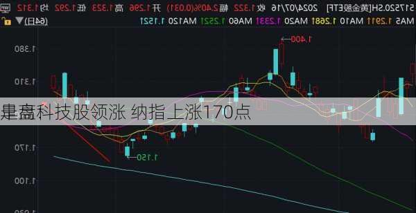 早盘：
走高科技股领涨 纳指上涨170点