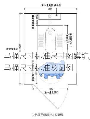 马桶尺寸标准尺寸图蹲坑,马桶尺寸标准及图例