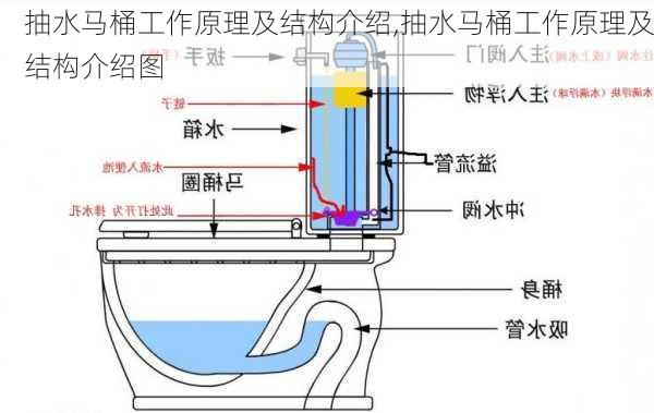 抽水马桶工作原理及结构介绍,抽水马桶工作原理及结构介绍图