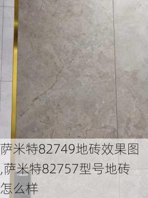 萨米特82749地砖效果图,萨米特82757型号地砖怎么样