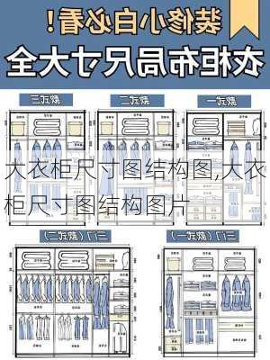 大衣柜尺寸图结构图,大衣柜尺寸图结构图片