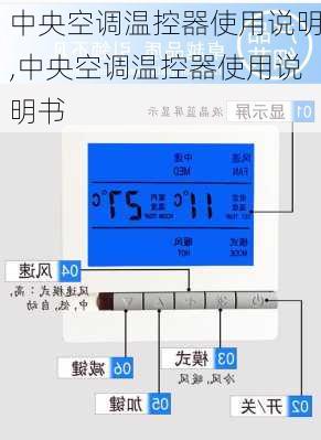 中央空调温控器使用说明,中央空调温控器使用说明书