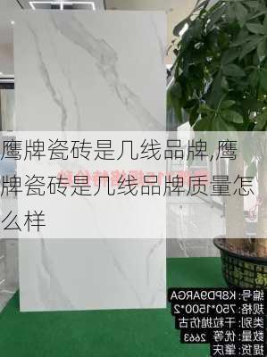 鹰牌瓷砖是几线品牌,鹰牌瓷砖是几线品牌质量怎么样