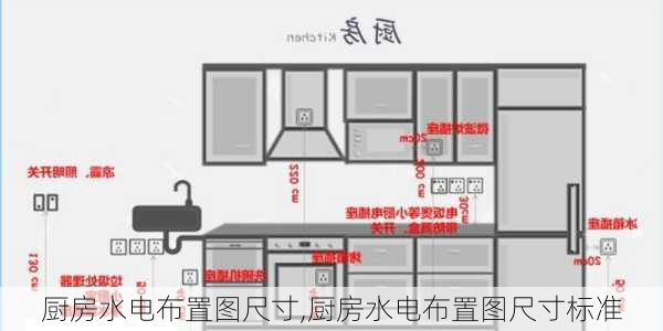 厨房水电布置图尺寸,厨房水电布置图尺寸标准