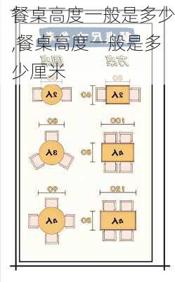 餐桌高度一般是多少,餐桌高度一般是多少厘米