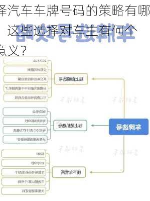 选择汽车车牌号码的策略有哪些？这些选择对车主有何个
化意义？